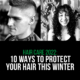 10 ways to protect your hair this winter